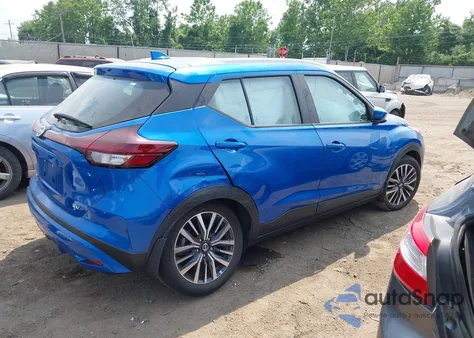 2021 Nissan Kicks Sv Xtronic Cvt z USA, uszkodzony, nr VIN 3N1CP5CV3ML547062